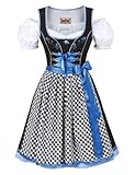 Stockerpoint Damen mini Dirndl GIPSY blau azur - 2