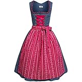 Almsach Dirndl Stupsi in blau - 2