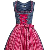 Almsach Dirndl Stupsi in blau - 3
