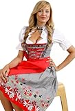 Trachtenpoint Dirndl mit Bluse und Schürze 3-tlg. - 4