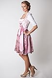 Ludwig und Therese Trachten Dirndl Amy midi rosa 11200 - 3