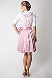 Ludwig und Therese Trachten Dirndl Amy midi rosa 11200 - 4
