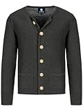 Almbock Trachten Strickjacke Alfonsius in schwarz - 6