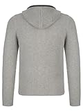 Almbock Trachtenstrickjacke Bavaria mit Kapuze grau - 7