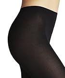 FALKE Damen Strickstrumpfhose 40081 Cotton Touch TI, Gr. 40/42 (M), Schwarz (black 3009) - 5