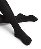 FALKE Damen Strickstrumpfhose 40081 Cotton Touch TI, Gr. 40/42 (M), Schwarz (black 3009) - 4