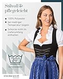 Stockerpoint Damen Dirndl Amber lang schwarz - 2
