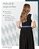 Stockerpoint Damen Dirndl Amber lang schwarz - 3