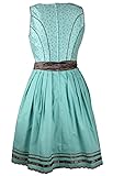 Trachten Minidirndl 2tlg. WELTINA aqua grau Spieth & Wensky - 2