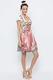 Krüger Damen Mini Dirndl Rike grün/rosa - 2