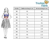 lila-schwarzes Lifos Dirndl mit Bluse und Schürze - 5