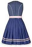 Krüger Madl Mini Dirndl blau rosa - 2
