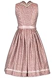 Krüger Madl Dirndl kurz rosé - 5