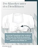 Stockerpoint Damen Trachtenbluse weiß - 4