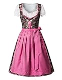 Stockerpoint Damen Blair Dirndl Grau Anthrazit - 3