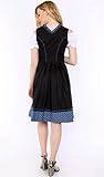 lifos Dirndl 3Tlg. Gr. 34 bis 52 BLAU - 3