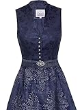 Marjo Dirndl Lora 65er Länge dunkelblau - 2