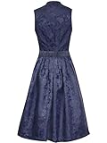 Marjo Dirndl Lora 65er Länge dunkelblau - 4
