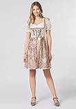 Stockerpoint Damen Finette Mini Dirndl Taupe - 3