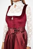 Lifos Dirndl Samtstoff 2 tlg. Weinrote - 2