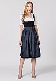 Stockerpoint Corinna Midi Dirndlschürze Blau - 2