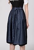 Stockerpoint Corinna Midi Dirndlschürze Blau - 4