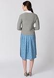 Stockerpoint Marissa Damen Trachtenstrickjacke, Grau Hellblau - 3