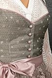 Edelnice Trachtenmode Exklusives Designer Midi Dirndl Claire mit Knopfleiste inkl. Dirndlschürze - 7