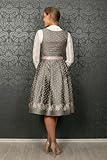 Edelnice Trachtenmode Exklusives Designer Midi Dirndl Claire mit Knopfleiste inkl. Dirndlschürze - 8