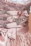 Edelnice Trachtenmode Exklusives Designer Midi Dirndl Madeleine inkl. Spitzen Dirndlschürze und Charivari - 7