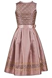 Edelnice Trachtenmode Exklusives Designer Midi Dirndl Madeleine inkl. Spitzen Dirndlschürze und Charivari - 8