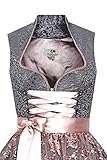 Edelnice Trachtenmode Exklusives Designer Langes Dirndl Miriam inkl. Spitzen Dirndlschürze - 2