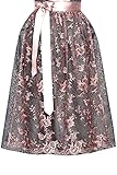 Edelnice Trachtenmode Exklusives Designer Langes Dirndl Miriam inkl. Spitzen Dirndlschürze - 3