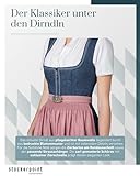 Stockerpoint Roseline Midi Dirndl, blau Altrosa - 4