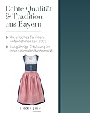 Stockerpoint Roseline Midi Dirndl, blau Altrosa - 6