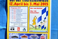 Frühlingsfest München 2015 Plakat