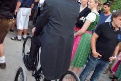 Kocherlball 2015 alte Fahrräder