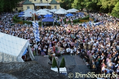 Kocherlball 2015 Blick vom Turm