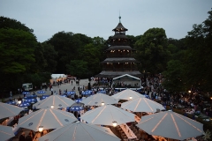 Kocherlball 2016 Blick zum Turm
