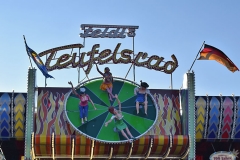 Teufelsrad auf dem Oktoberfest 2015 München