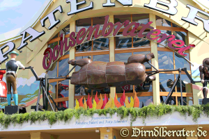 Eingang Ochsenbraterei Oktoberfest