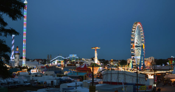 Wiesn 2015 bei Nacht