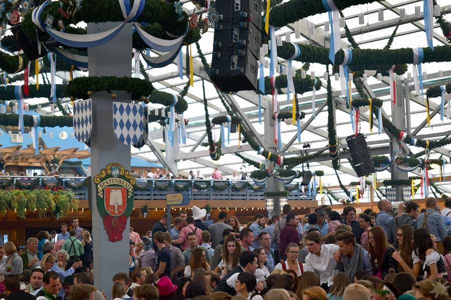 Schottenhamel Festzelt Innen Wiesn 2015