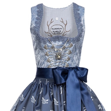 Midi Dirndl Line in Hellblau von Tramontana, Größe:38;Farbe:Hellblau - 2
