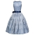 Midi Dirndl Line in Hellblau von Tramontana, Größe:38;Farbe:Hellblau - 4