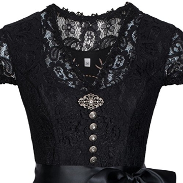 Midi Dirndl Toska in Schwarz von Tramontana, Größe:40;Farbe:Schwarz - 2