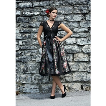 Midi Dirndl Toska in Schwarz von Tramontana, Größe:40;Farbe:Schwarz - 6