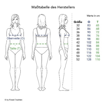 Midi Dirndl Toska in Schwarz von Tramontana, Größe:40;Farbe:Schwarz - 7